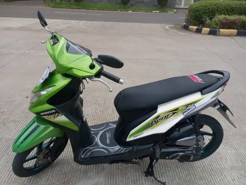 HONDA BEAT FI 2013 MOTOR TERIMA TUKER TAMBAH MASUK PAK