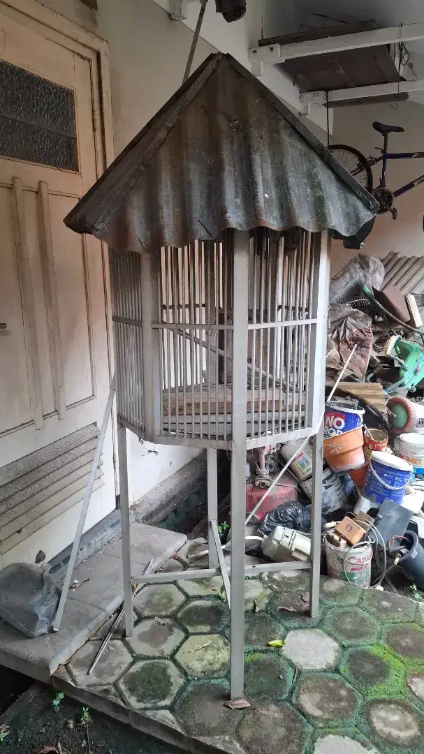 Kurungan burung sangkar burung kandang burung stainless