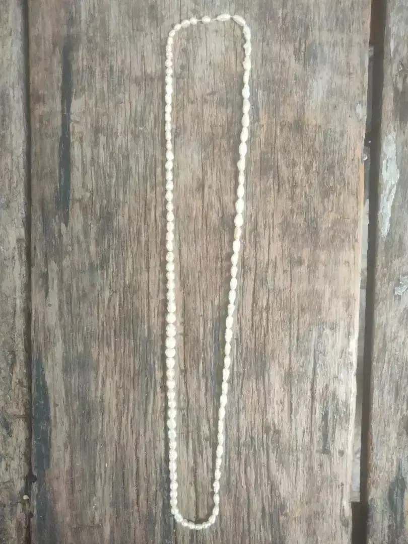 kalung mutiara putiblh air tawar asli