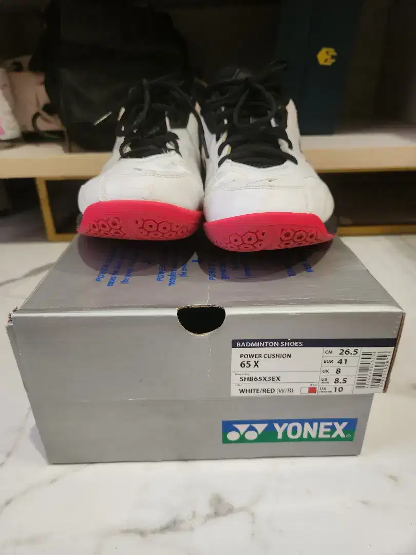 Sepatu Badminton Yonex SHB 65X3 US 8.5 / 41