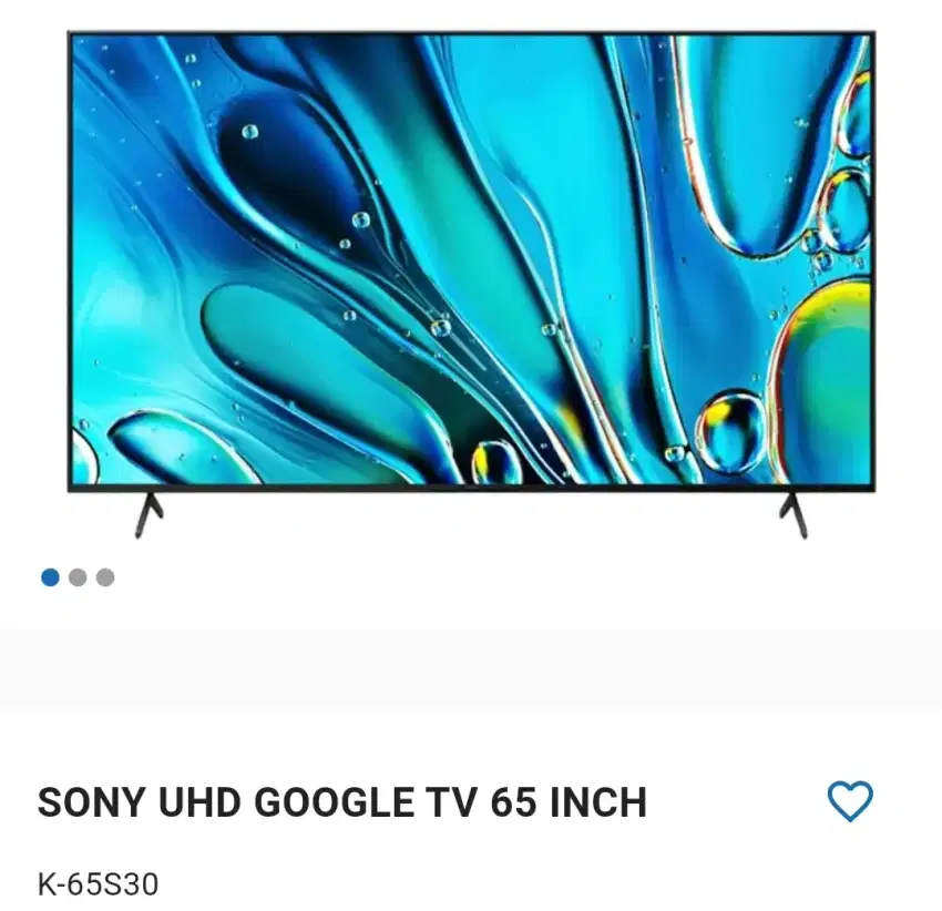 Promo tv 65inch