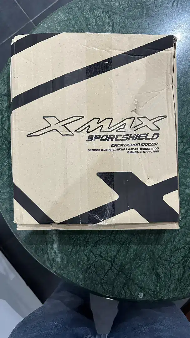 SPORT WINDSHIELD MADE FROM THAILAND ORIGINAL FOR XMAX CONNECTED.