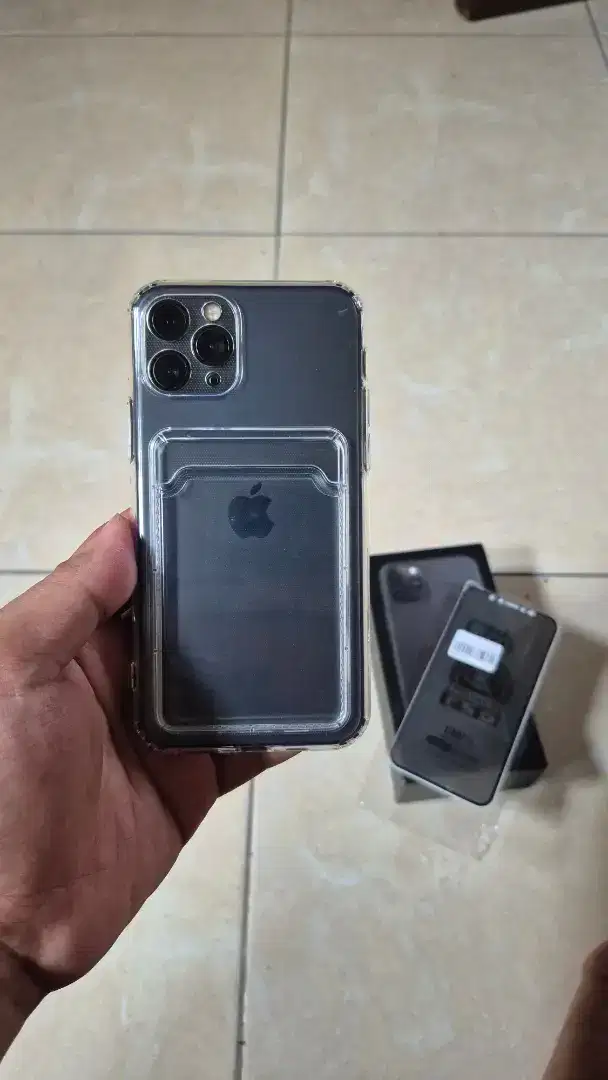 Iphone 11 Pro 256 Gb Space Gray Bea Cukai Sinyal Aman Banyak Bonus