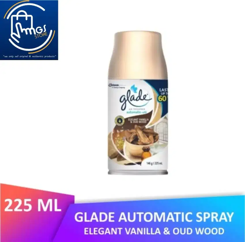 Glade reffil 225ml vanilla oudwood