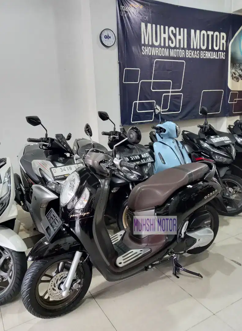 SCOOPY PRESTIGE KEYLESS 2022, SEPERTI BARU KM 11 RIBU, MUHSHI MOTOR.