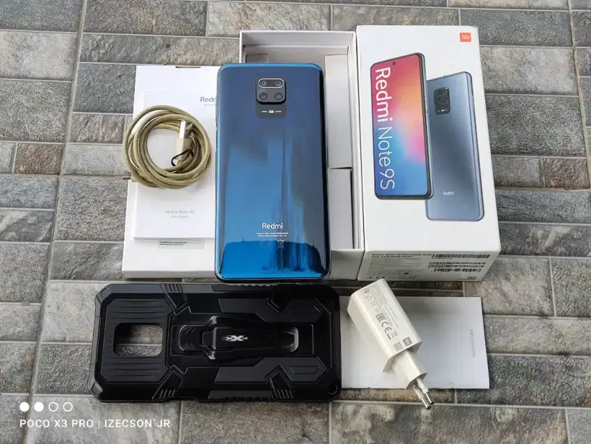 Xiaomi Redmi Note 9S 4/64 Fullset Ori, 90% Mulus, No Minus (Snap 720G)