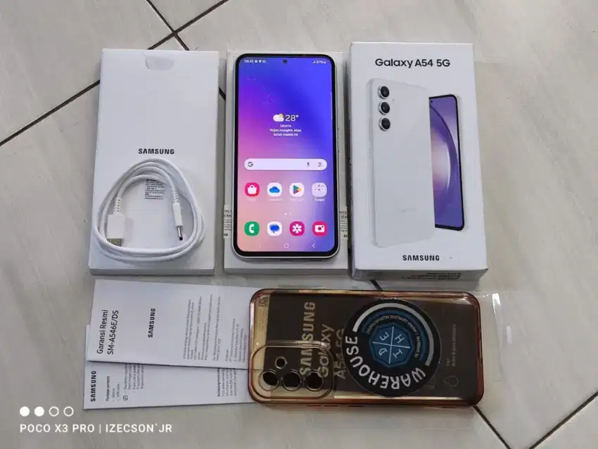 Samsung A54 5G 8/128 Fullset Original garansi on