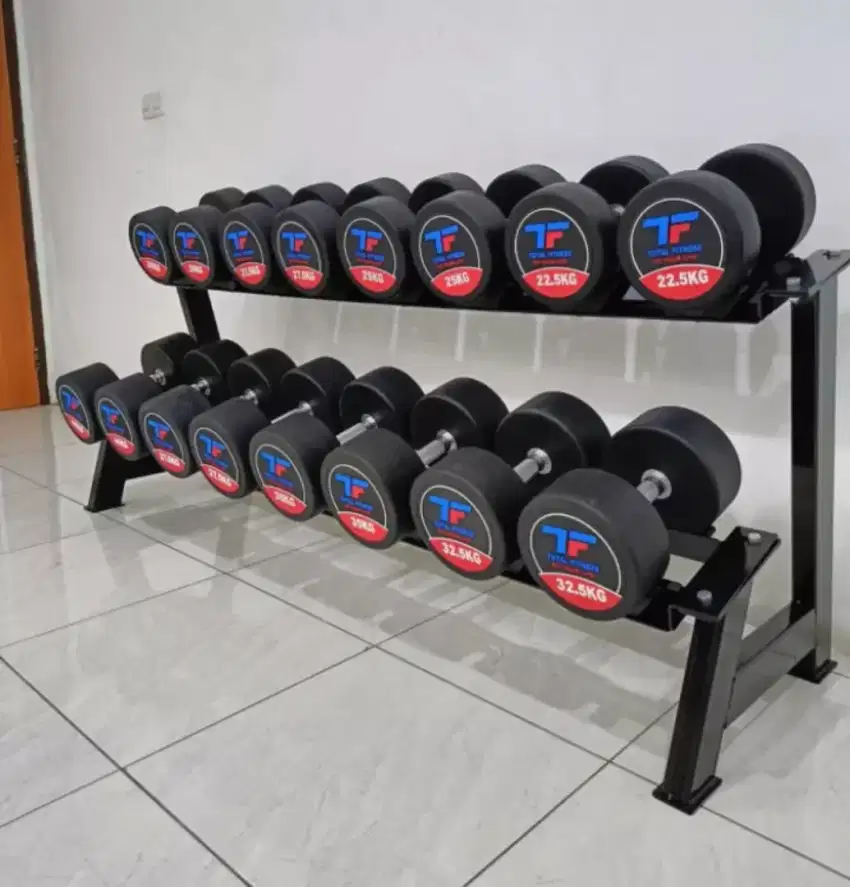 DUMBLE SET + RACK 22,5 - 40 KG