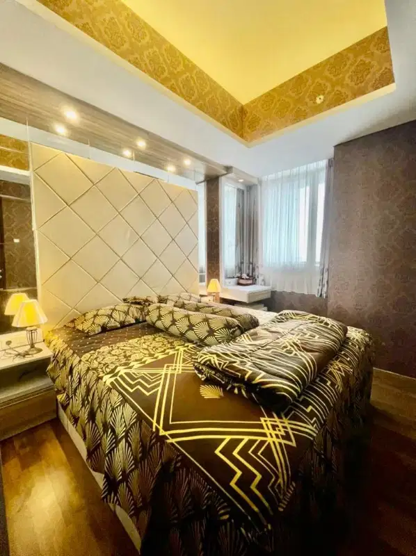 sewa apartemen the Linden 2 bed room mewah  deket basuki rahmat