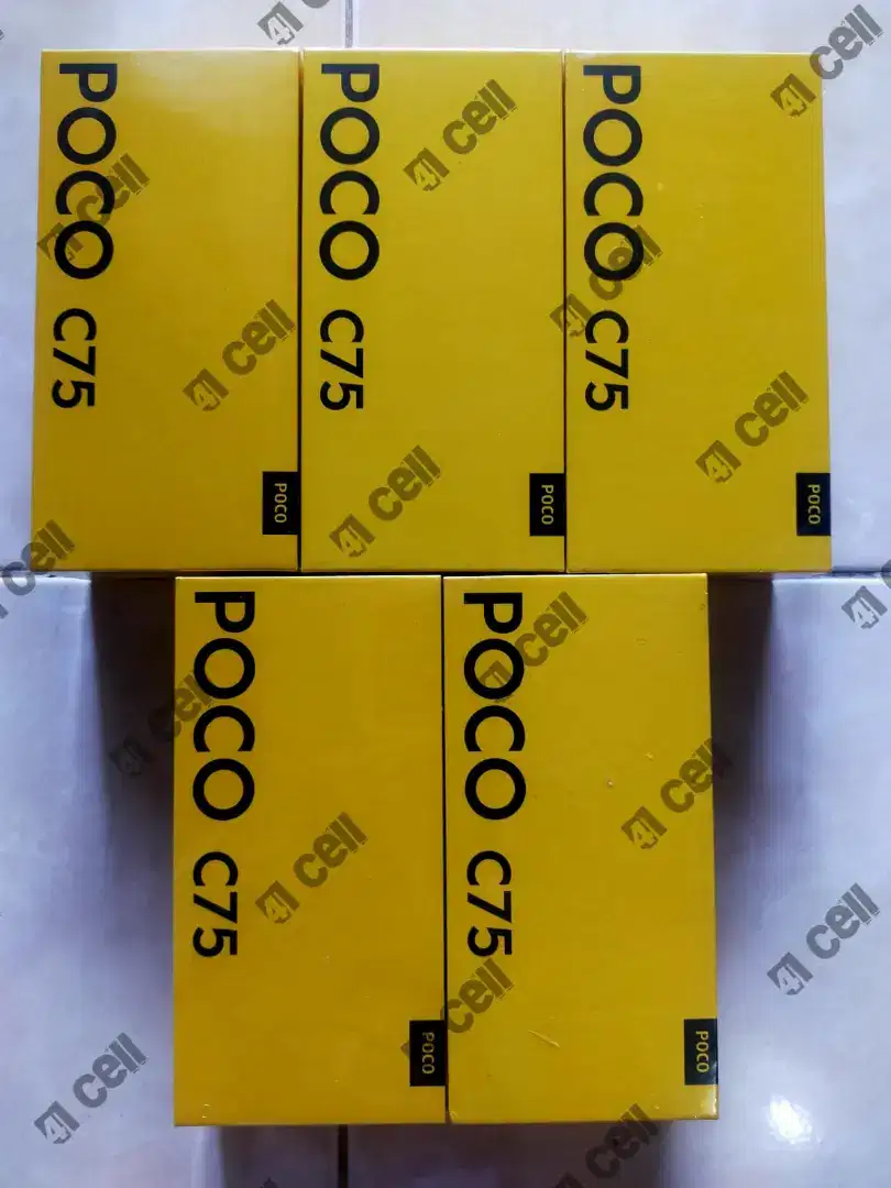 Poco C75 ram 8/256 100% baru Termurah