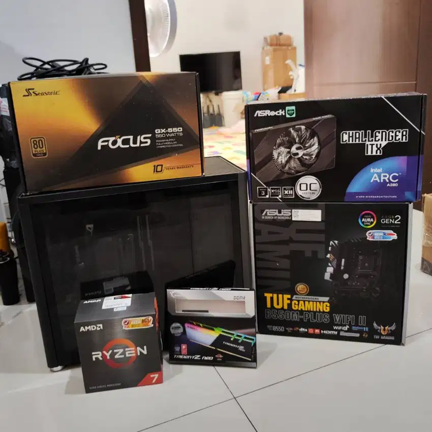 PC Rakitan Ryzen 7 5700X 32GB 512GB Gaming Desain Multimedia