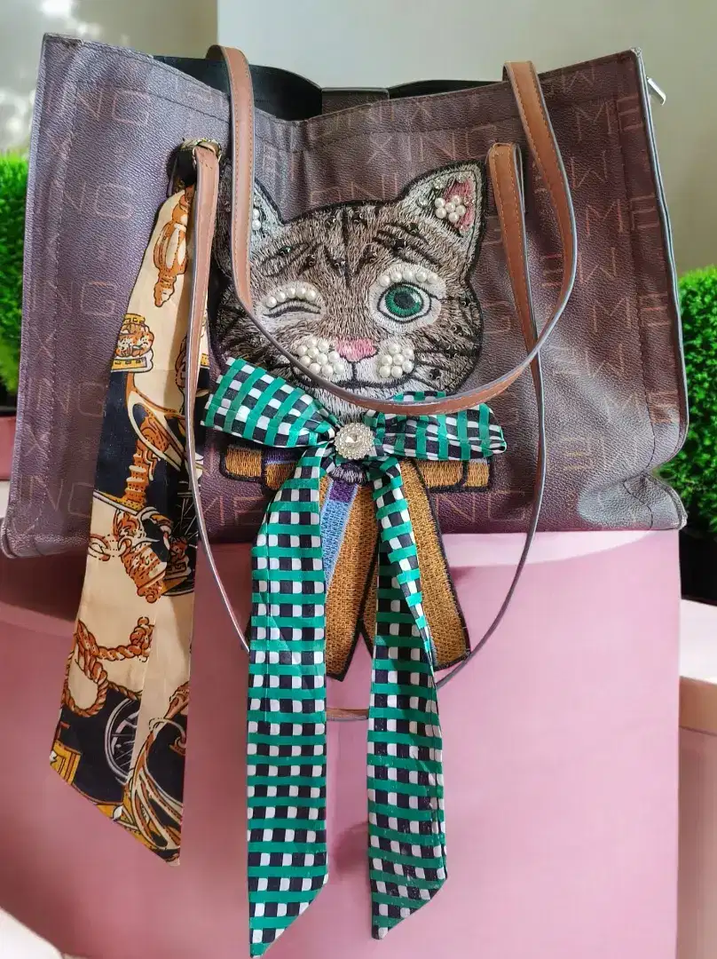 Tas tote kucing 35cm