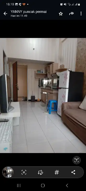 Disewakan 2BR furnish apartemen puncak permai surabaya