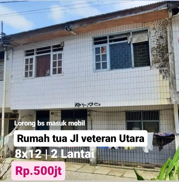 Rumah tua Jl Veteran Utara