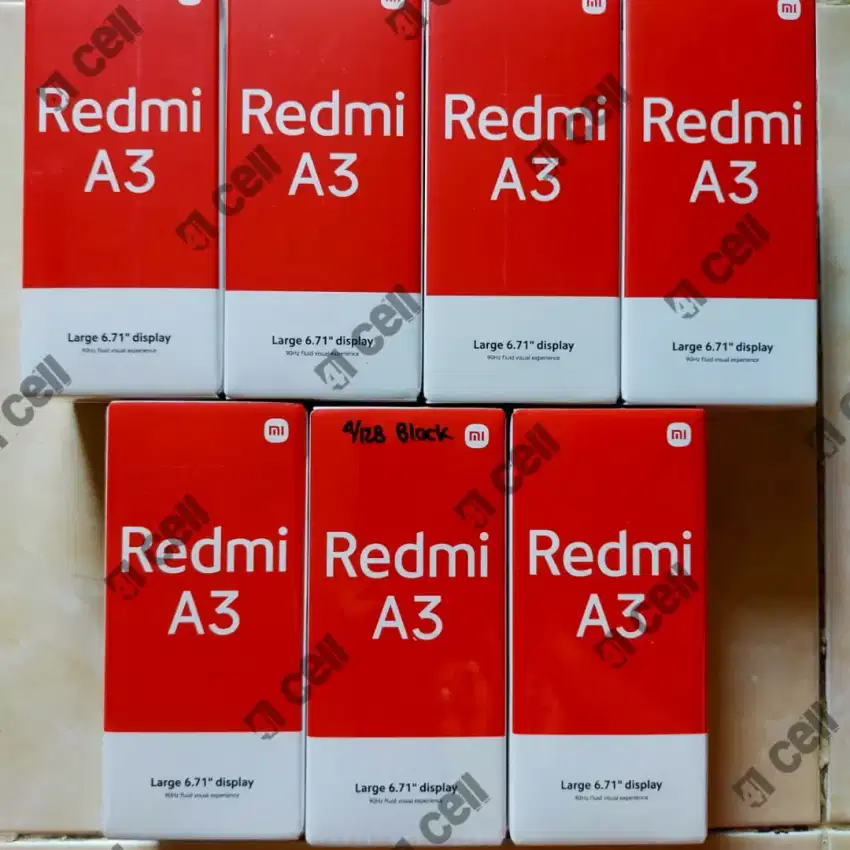 Redmi A3 ram 4/128 100% baru Termurah