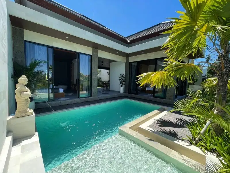 Luxury villa Full furnish di Ubud, Cocok untuk pribadi atau komersil