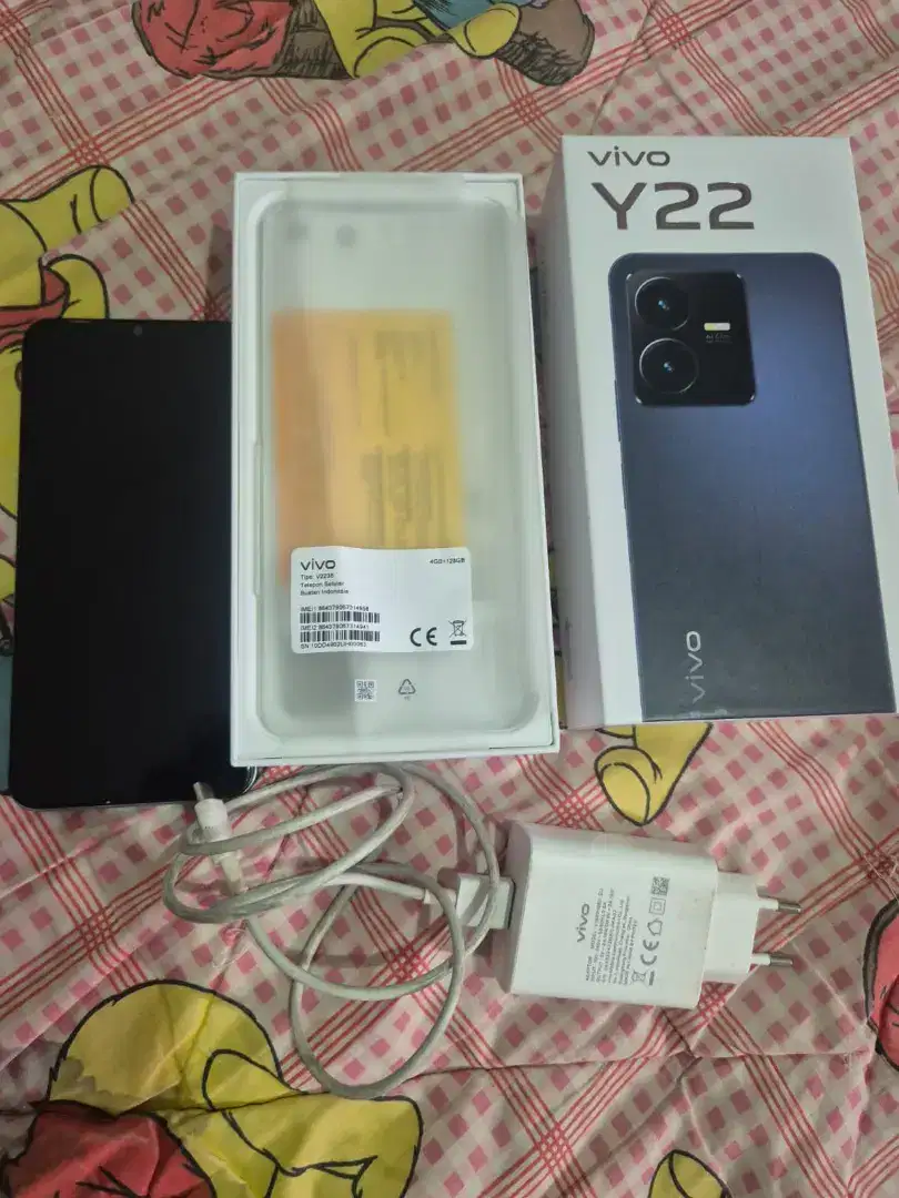 Vivo Y22 ram 4+128