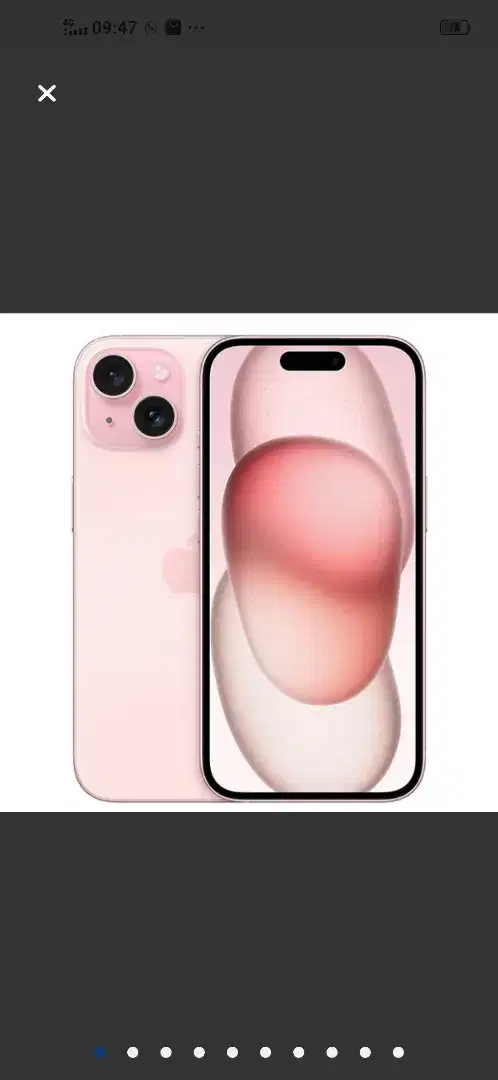 iPhone 15 128 pink