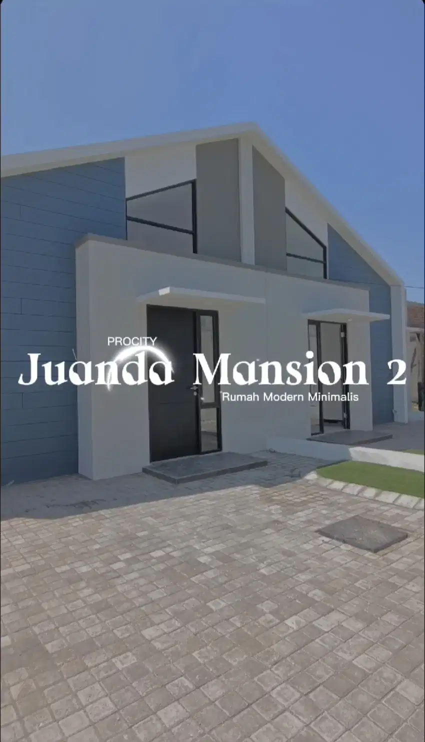 Rumah Dekat Bandara Juanda Sedati Sidoarjo DP 0% Di Juanda Mansion 2