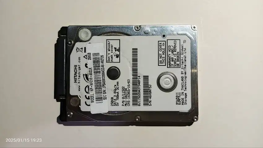 Hard Disk SATA 2.5 250GB Hitachi