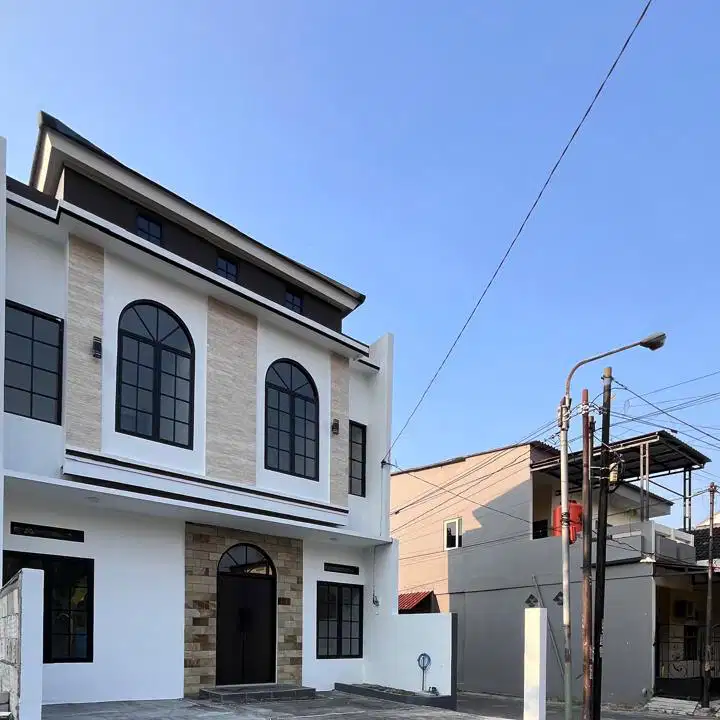 RUMAH BARU 2LT BELAKANG ANEKA JAYA WOLTERMONGINSIDI SEMARANG