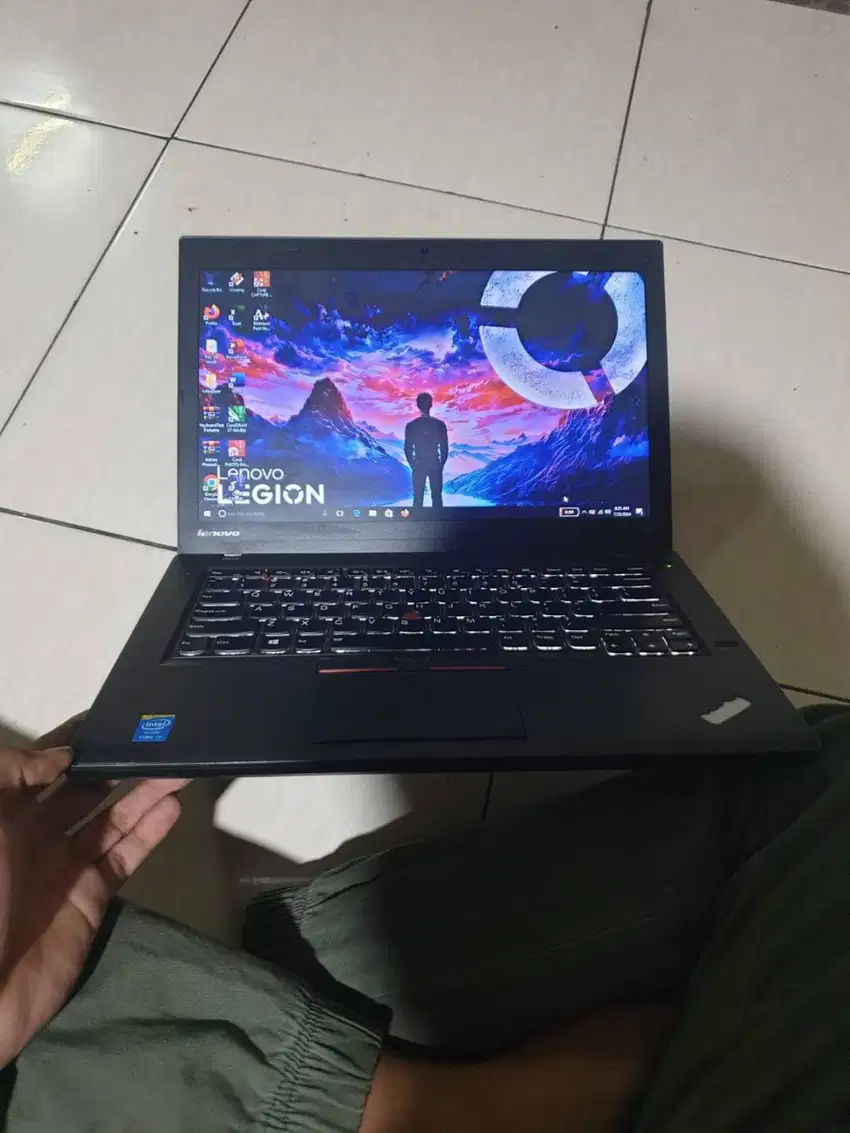 Lenovo Thinkpad T440 Intel Core i5 Ram 8Gb Ssd 128Gb Siap Pakai Slim