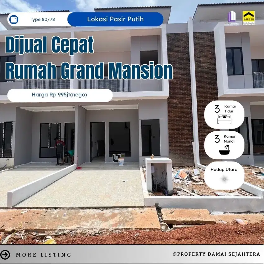 Dijual atau Take Over Murah Rumah Grand Mansion And ocarin batam