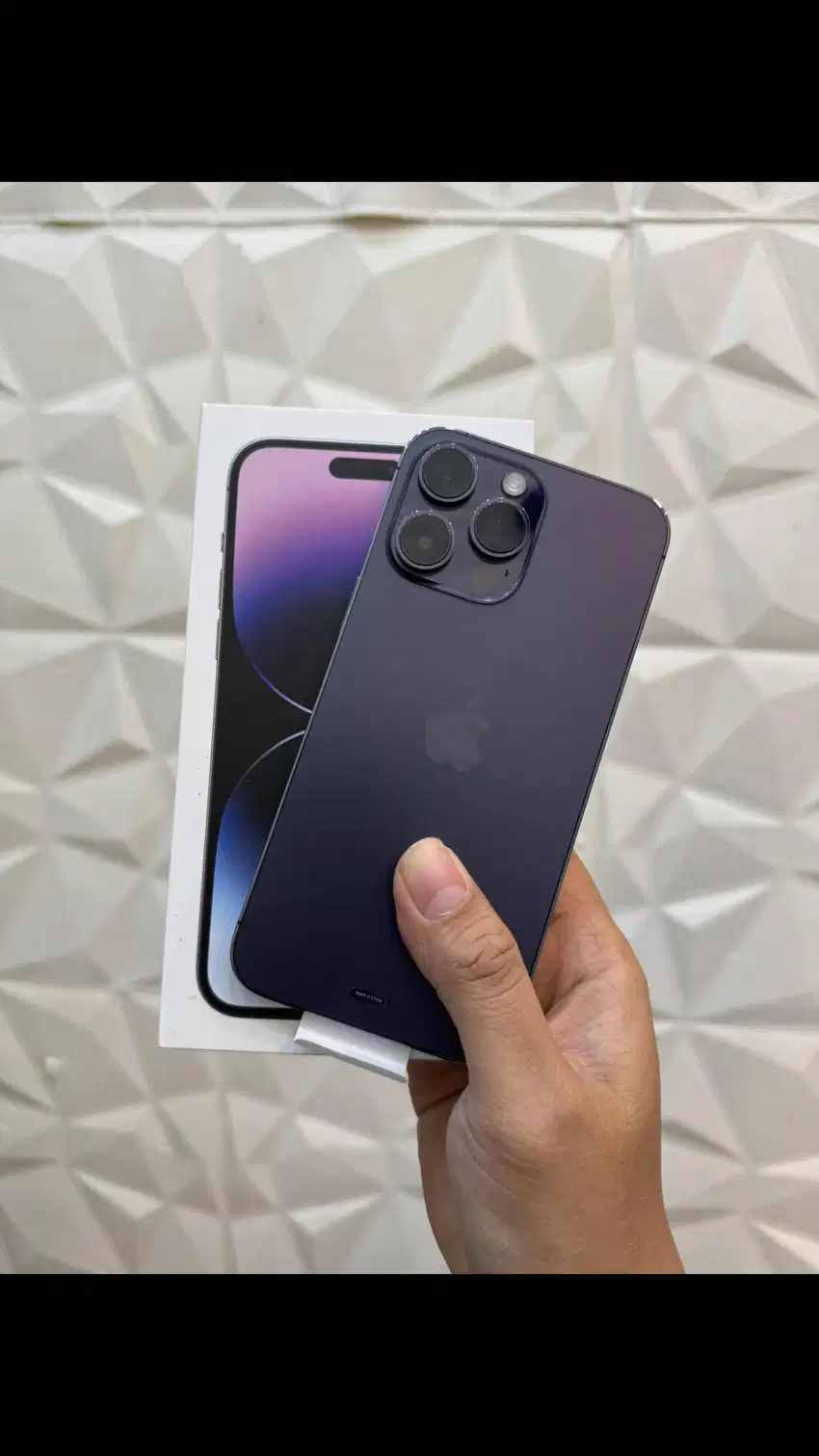 Dibeli Cash iphone 12 128Gb pro max ibox atau inter all tipe hp
