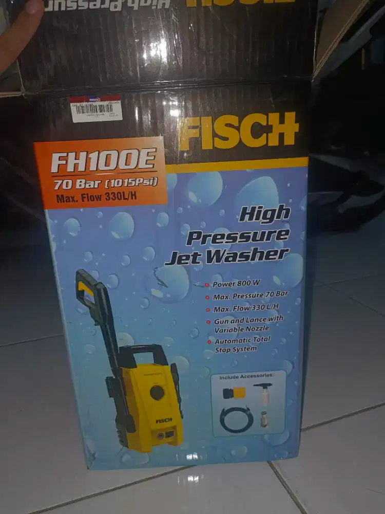 Fisch high pressure jet washer