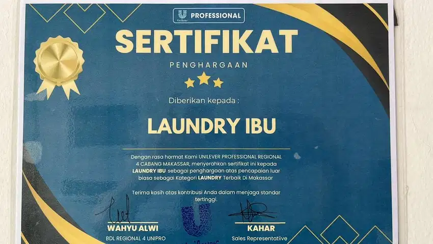 LAUNDRY ANTARJEMPUT