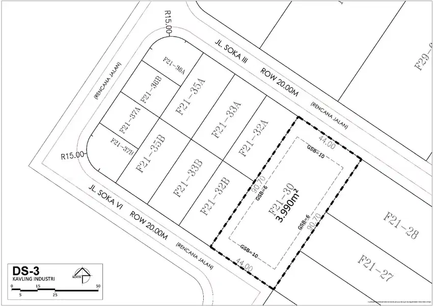 Dijual Tanah Kavling Kawasan Industri Delta Silicon 3 Lippo Cikarang