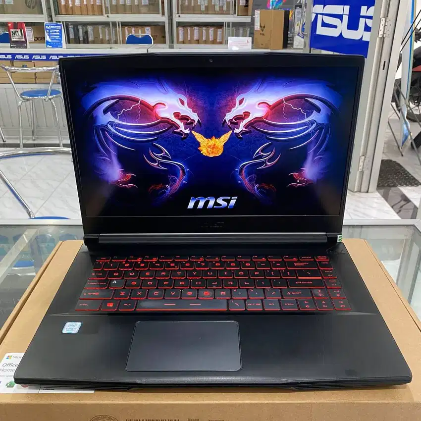 MSI GF63 Thin 9SC Core i7-9750H 512GB+500GB GTX 1650 4GB Win 11 (2nd)