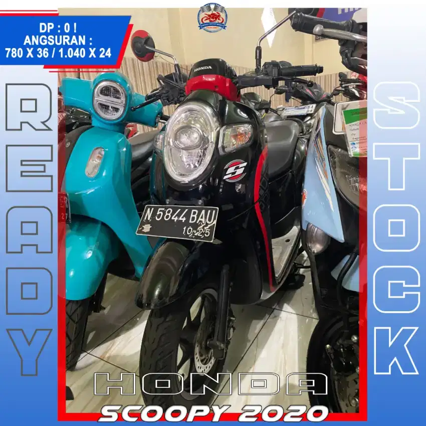 HONDA SCOOPY 2020 MURAH MERIAH BOSSKU HIKMAH MOTOR KEPUH MALANG