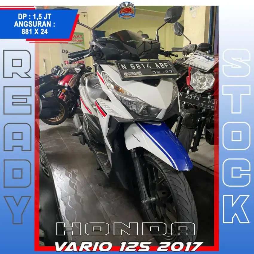 HONDA VARIO 125 2017 SIAP PANTAU BOSSKU HIKMAH MOTOR KEPUH MALANG