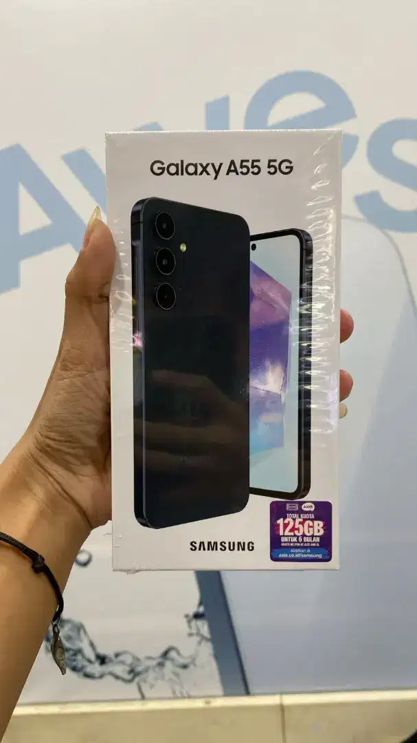 Redy Samsung galaxy A55 5G 8/256 NEW Garansi Resmi 1thn