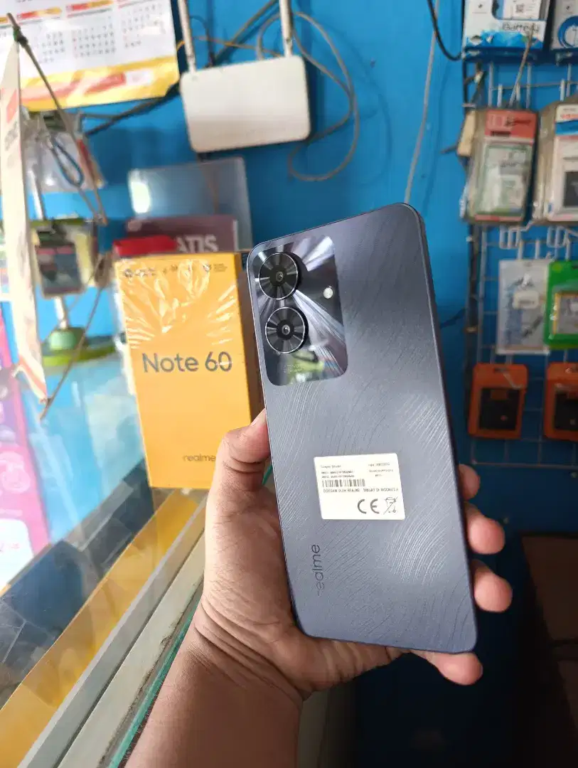 Realme note 60 ram 6/128gb fullset ory