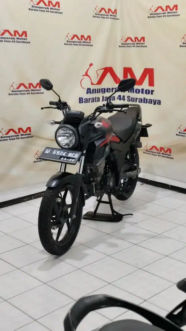 Km 1 Ribu Honda CB Verza 150 tahun 2021 Hitam doff