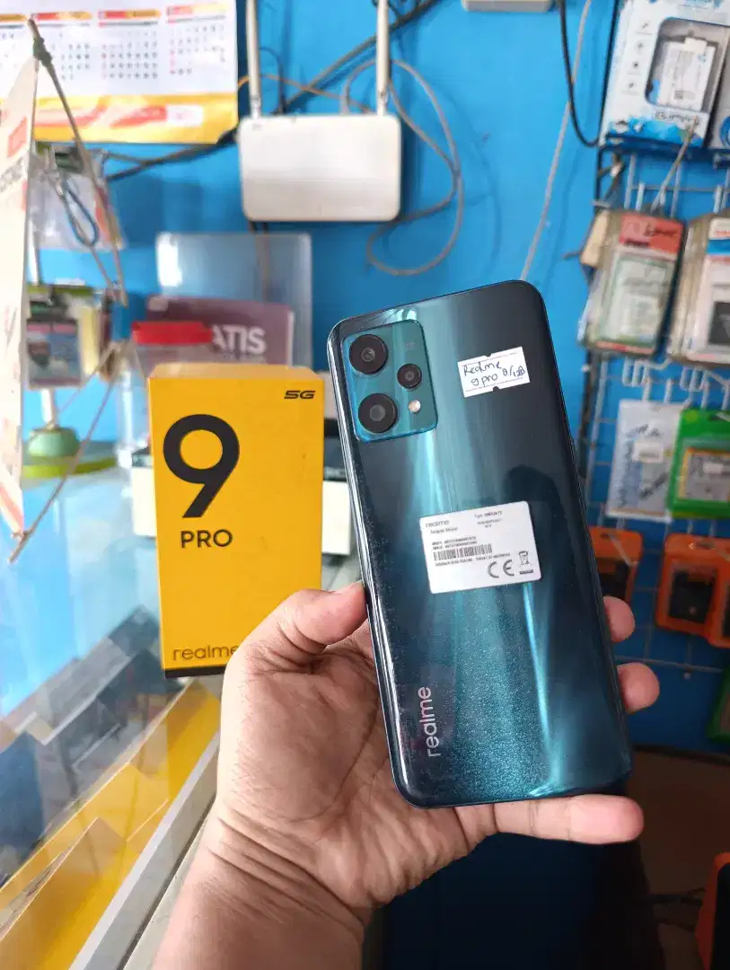 Realme 9 pro 5G ram 8/128gb fullset ory