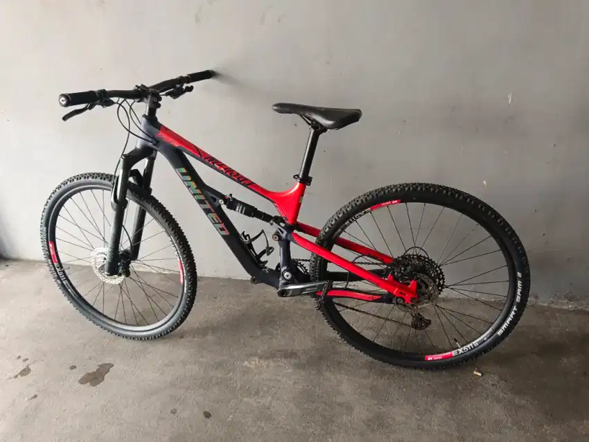 Sepeda gunung Mtb fullsus xc united epsilon t2.1 jenis hybrid gravel