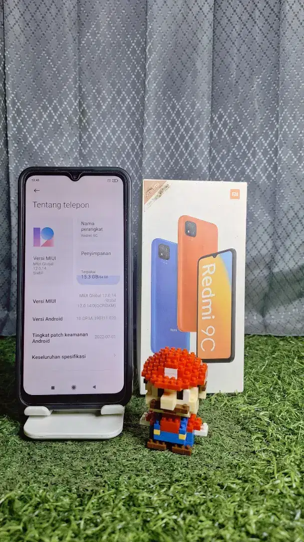 REDMI 9C RAM 4 / HP REDMI RAM 4 SECOND FULLSET / HP SPEK GAMING MURAH