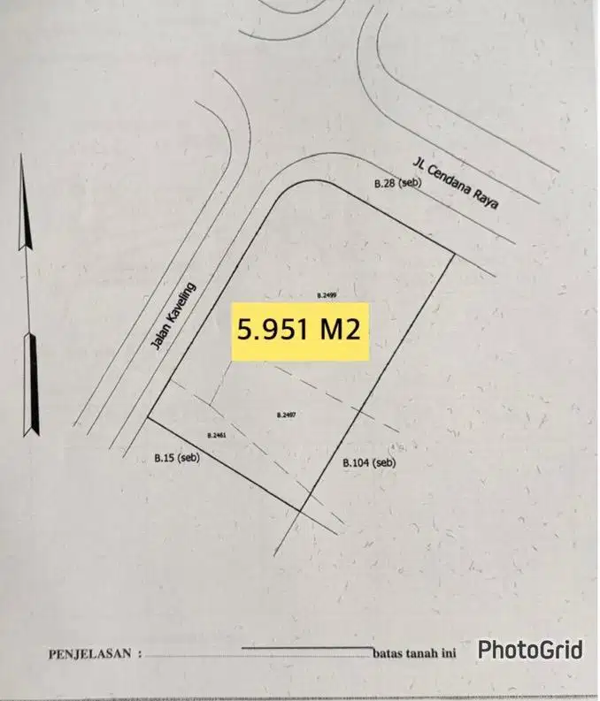 Dijual Cepat Kavling Industri 5960 M2 Lippo Cikarang