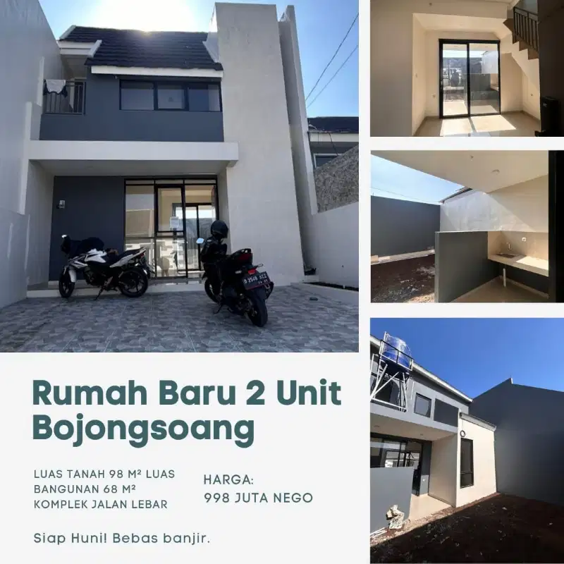 rumah baru murah town house cikoneng