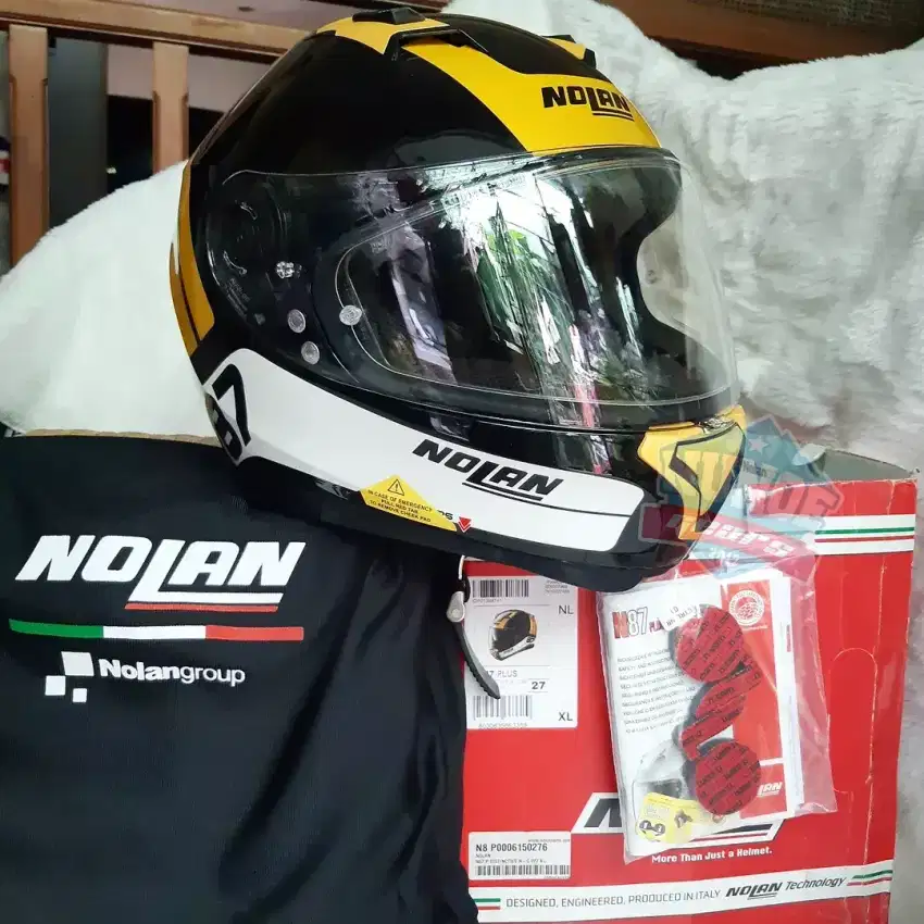 6jt jadi 4jt'an‼ Helm Nolan N87 Plus size XL