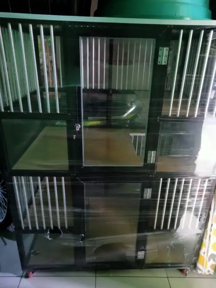 Kandang kucing 2tingkat