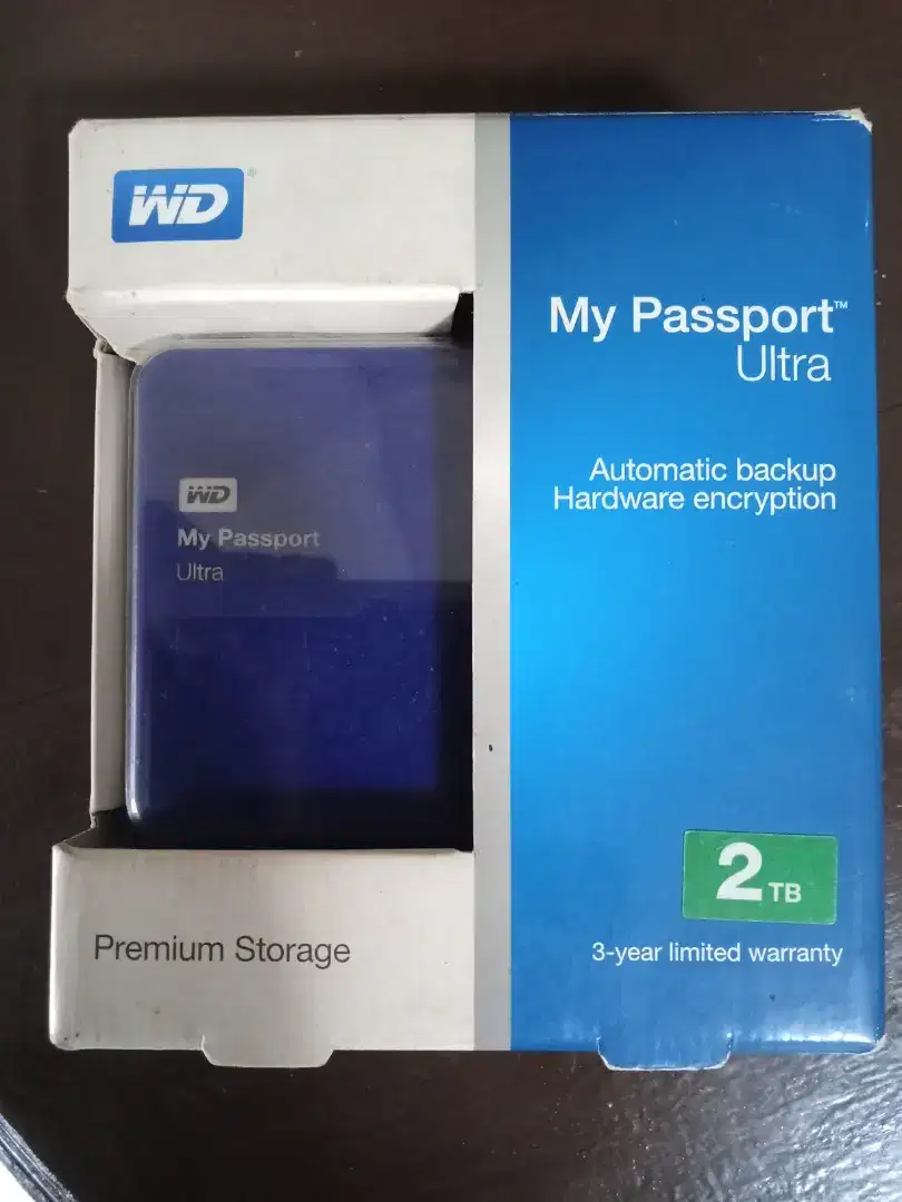 Harddisk Eksternal WD My Passport Ultra 2 TB