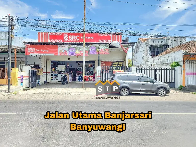 Dijual Ruko dan Rumah Siap huni di Jalan utama Banjarsari Banyuwangi