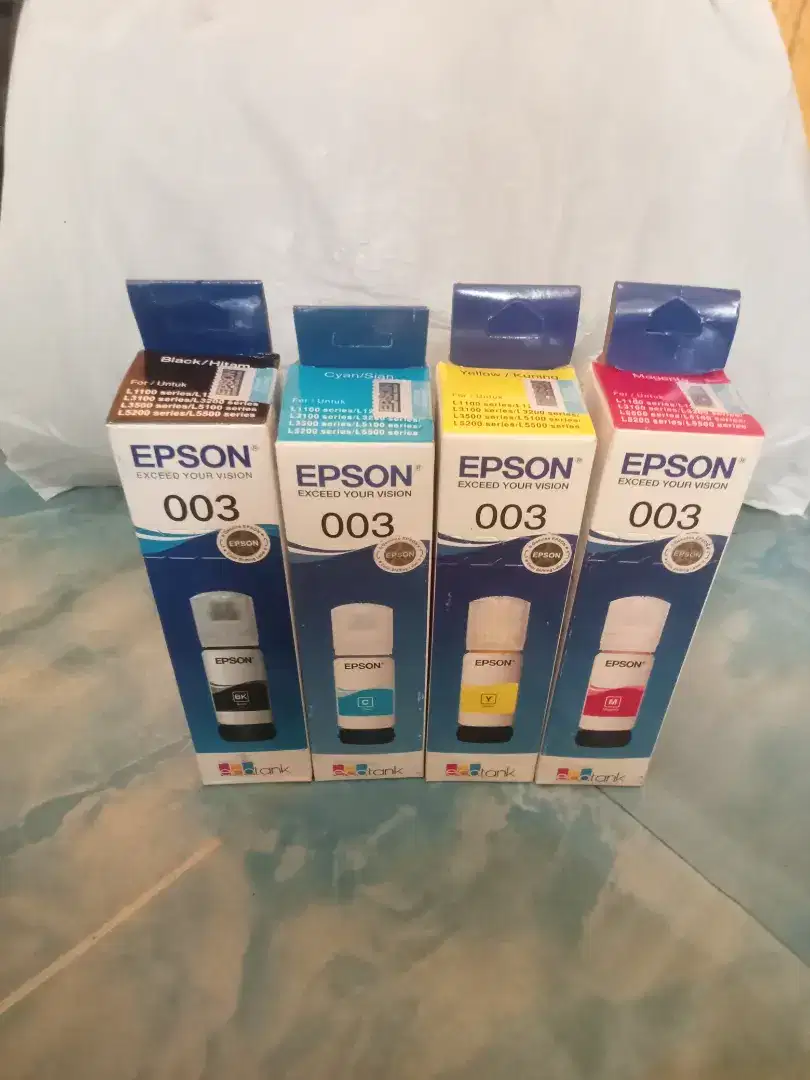 1 set tinta Epson 003