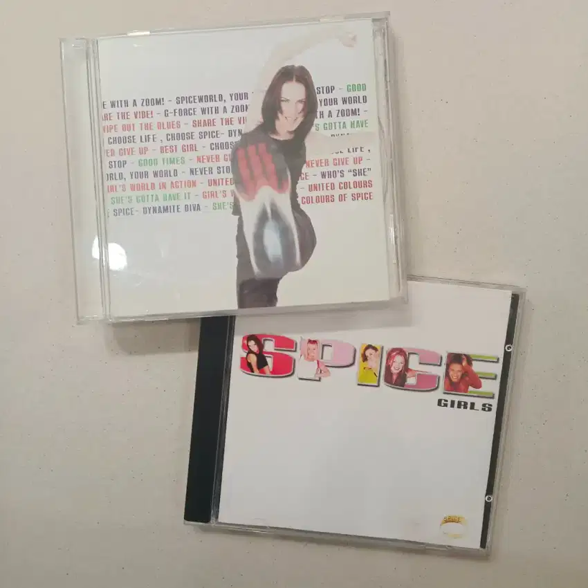 CD Spice Girls, album Spice world & spice girl, original, import