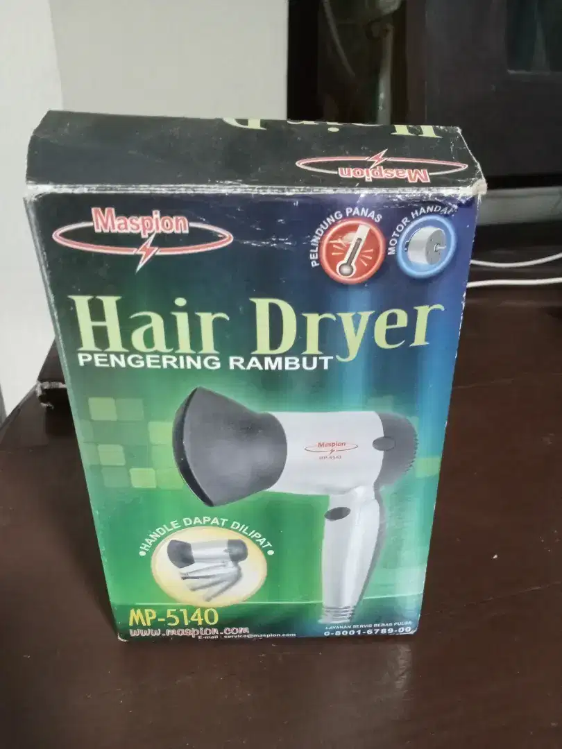 Pengering Rambut (Hair Dryer) merk Maspion