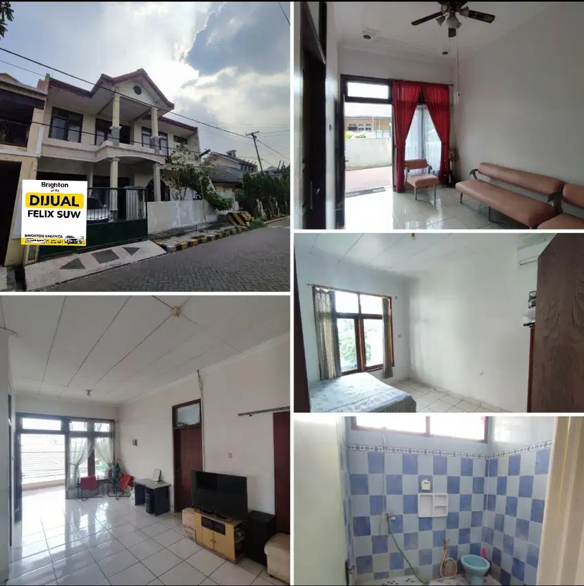 Jual Rumah 2.5 lt  Jambu Pondok Candra Indah